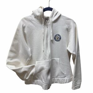 Antigua Vintage White Pittsburgh Penguins Zip Hoodie XL